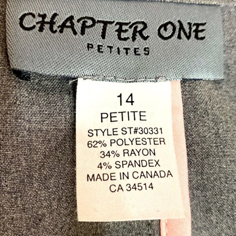 Chapter One gray jacket with stretch - Picture 5 of 6